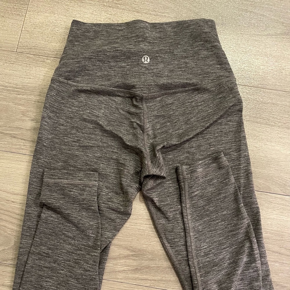 Lululemon Align Pant 28” Heathered Black (Size 4)